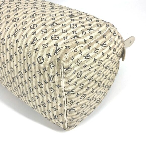 LOUIS VUITTON M95500 Monogram Mini-Lin Speedy30 Hand Bag - Picture 10 of 15
